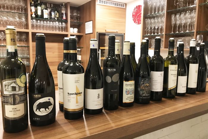Training tasting of wines of the Union of Oenologists